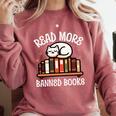 Read More Banned Books Reader Cat Lover Librarian Freedom Comfort Colors Sweatshirt Orchid Read More Banned Books Reader Cat Lover Librarian Freedom Comfort Colors Sweatshirt Orchid