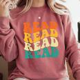 Read Read Read Read Book Lover Reading Bookworm Reader Comfort Colors Sweatshirt Orchid Read Read Read Read Book Lover Reading Bookworm Reader Comfort Colors Sweatshirt Orchid