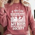 If You Can Read This For Book Lovers Reading Comfort Colors Sweatshirt Orchid If You Can Read This For Book Lovers Reading Comfort Colors Sweatshirt Orchid