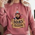 Read Book Reader Library Reading Librarian Pirate Bookworm Comfort Colors Sweatshirt Orchid Read Book Reader Library Reading Librarian Pirate Bookworm Comfort Colors Sweatshirt Orchid