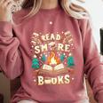 Read More Books Camping Outdoors Travel Campfire Smores Comfort Colors Sweatshirt Orchid Read More Books Camping Outdoors Travel Campfire Smores Comfort Colors Sweatshirt Orchid