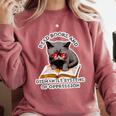 Read Books And Dismantle Systems Of Oppression Comfort Colors Sweatshirt Orchid