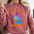Read More Books Halloween Book Cute Ghost Reading Teaching Comfort Colors Sweatshirt Orchid Read More Books Halloween Book Cute Ghost Reading Teaching Comfort Colors Sweatshirt Orchid