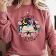 Read Books Be Kind Stay Weird Dragon Comfort Colors Sweatshirt Orchid
