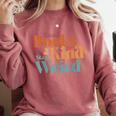 Read Books Be Kind Stay Weird Retro Bookworm Book Lover Comfort Colors Sweatshirt Orchid Read Books Be Kind Stay Weird Retro Bookworm Book Lover Comfort Colors Sweatshirt Orchid