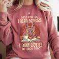 i Read Books And i Know Things German Shepherd Coffee Books Comfort Colors Sweatshirt Orchid i Read Books And i Know Things German Shepherd Coffee Books Comfort Colors Sweatshirt Orchid