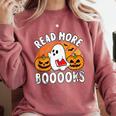 Read More Books Teacher Halloween Men Women Comfort Colors Sweatshirt Orchid Read More Books Teacher Halloween Men Women Comfort Colors Sweatshirt Orchid