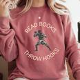 Read Books Throw Hooks Boxing Literacy Shirt Comfort Colors Sweatshirt Orchid Read Books Throw Hooks Boxing Literacy Shirt Comfort Colors Sweatshirt Orchid