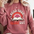 Read Your Heart Out Book Lovers Emotional Fall Vibes Comfort Colors Sweatshirt Orchid Read Your Heart Out Book Lovers Emotional Fall Vibes Comfort Colors Sweatshirt Orchid