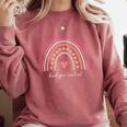 Read Your Heart Out Rainbow Teacher Reading Books Lover Comfort Colors Sweatshirt Orchid Read Your Heart Out Rainbow Teacher Reading Books Lover Comfort Colors Sweatshirt Orchid