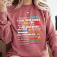 Read My Shirt Day For Kids Boy Girls i Will Read Book Comfort Colors Sweatshirt Orchid Read My Shirt Day For Kids Boy Girls i Will Read Book Comfort Colors Sweatshirt Orchid