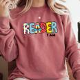 Reader I Am Bookworm Librarian I Heart Read Book Lover Comfort Colors Sweatshirt Orchid Reader I Am Bookworm Librarian I Heart Read Book Lover Comfort Colors Sweatshirt Orchid