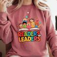 Readers Are Leaders Motivational Reading Book Quote Comfort Colors Sweatshirt Orchid Readers Are Leaders Motivational Reading Book Quote Comfort Colors Sweatshirt Orchid
