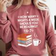 Reading 6-7 Six Seven Meme English Teacher Book Lover Comfort Colors Sweatshirt Orchid Reading 6-7 Six Seven Meme English Teacher Book Lover Comfort Colors Sweatshirt Orchid