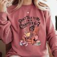 Reading 67 Six Seven Meme English Teacher Book Lover Comfort Colors Sweatshirt Orchid