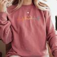 Reading Art For Men Women Bookworm Reader Book Lover Comfort Colors Sweatshirt Orchid