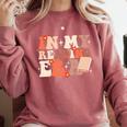 In My Reading Era Groovy Book Lovers Library Reading Women Comfort Colors Sweatshirt Orchid In My Reading Era Groovy Book Lovers Library Reading Women Comfort Colors Sweatshirt Orchid
