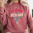 Reading Is My Favorite Sport Book Lover Keepsake For Women Comfort Colors Sweatshirt Orchid Reading Is My Favorite Sport Book Lover Keepsake For Women Comfort Colors Sweatshirt Orchid
