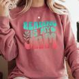 Reading Is My Jam Book Lover Bookworm Teacher Library Reader Comfort Colors Sweatshirt Orchid Reading Is My Jam Book Lover Bookworm Teacher Library Reader Comfort Colors Sweatshirt Orchid