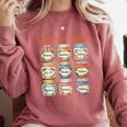 Reading Is My Jam Cute Jelly Jars Book Genres Comfort Colors Sweatshirt Orchid Reading Is My Jam Cute Jelly Jars Book Genres Comfort Colors Sweatshirt Orchid