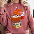 Reading Lover Book Graphic Gnome Comfort Colors Sweatshirt Orchid Reading Lover Book Graphic Gnome Comfort Colors Sweatshirt Orchid