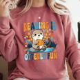 Reading Is Otterly Fun Sea Otter Book Lover Bookworm Comfort Colors Sweatshirt Orchid Reading Is Otterly Fun Sea Otter Book Lover Bookworm Comfort Colors Sweatshirt Orchid