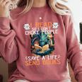 Reading Readers I Read Send Books Dragon Bookworm Tee Comfort Colors Sweatshirt Orchid