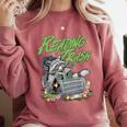 Reading Trash Racoon Bookworm Bookish Librarian Book Lover Comfort Colors Sweatshirt Orchid Reading Trash Racoon Bookworm Bookish Librarian Book Lover Comfort Colors Sweatshirt Orchid