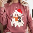 Retro Ghost Reading Book With Cat Bookish Club Christmas Men Women Kids Comfort Colors Sweatshirt Orchid Retro Ghost Reading Book With Cat Bookish Club Christmas Men Women Kids Comfort Colors Sweatshirt Orchid