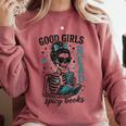 Romance Reader Good Girls Read Spicy Books Halloween Costume Comfort Colors Sweatshirt Orchid Romance Reader Good Girls Read Spicy Books Halloween Costume Comfort Colors Sweatshirt Orchid