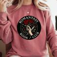 Romantasy Book Club Enthusiast Comfort Colors Sweatshirt Orchid