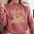 Romantasy Reader Book Reading Probably Reading About Dragons Comfort Colors Sweatshirt Orchid Romantasy Reader Book Reading Probably Reading About Dragons Comfort Colors Sweatshirt Orchid