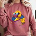 Rubber Duck Rubber Duckie Reading Book Rubber Duckling Comfort Colors Sweatshirt Orchid