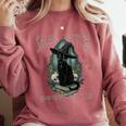 Salem Witch Book Club Cat Reading Witchy Halloween Men Comfort Colors Sweatshirt Orchid Salem Witch Book Club Cat Reading Witchy Halloween Men Comfort Colors Sweatshirt Orchid