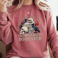 Sarcastic Proud Anti Social Member Of Introverted Book Club Comfort Colors Sweatshirt Orchid