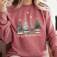 Seasons Readings Christmas Tree Book Lover Comfort Colors Sweatshirt Orchid Seasons Readings Christmas Tree Book Lover Comfort Colors Sweatshirt Orchid
