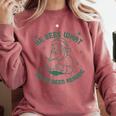 He Sees What You'Ve Been Reading Christmas Bookish Santa Premium Tri-Blend Comfort Colors Sweatshirt Orchid He Sees What You'Ve Been Reading Christmas Bookish Santa Premium Tri-Blend Comfort Colors Sweatshirt Orchid