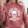 Sexy STFUATTDLAGG With Skull Please Spicy Reading Book Love Comfort Colors Sweatshirt Orchid Sexy STFUATTDLAGG With Skull Please Spicy Reading Book Love Comfort Colors Sweatshirt Orchid