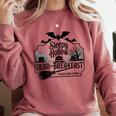 Sleepy Hollow Dead And Breakfast Please Book A Head Comfort Colors Sweatshirt Orchid Sleepy Hollow Dead And Breakfast Please Book A Head Comfort Colors Sweatshirt Orchid