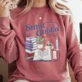 Smut Goblin Reading Club Book Lover Dark Academia Comfort Colors Sweatshirt Orchid Smut Goblin Reading Club Book Lover Dark Academia Comfort Colors Sweatshirt Orchid