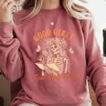 Smut Reader Spicy Romance Good A Girls Read Dirty Books Comfort Colors Sweatshirt Orchid