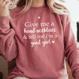 Smutt Book Give Me a Hand Necklace & Tell Me I'm a Good Girl Comfort Colors Sweatshirt Orchid Smutt Book Give Me a Hand Necklace & Tell Me I'm a Good Girl Comfort Colors Sweatshirt Orchid