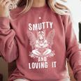 Smutty And Loving It Dark Fantasy Spicy Book Lover Comfort Colors Sweatshirt Orchid Smutty And Loving It Dark Fantasy Spicy Book Lover Comfort Colors Sweatshirt Orchid