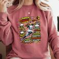 Softball Outfielder Best Traits Brave Retro Comic Book Art Premium Tri-Blend Comfort Colors Sweatshirt Orchid Softball Outfielder Best Traits Brave Retro Comic Book Art Premium Tri-Blend Comfort Colors Sweatshirt Orchid