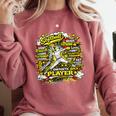 Softball Pitcher Best Traits Brave Retro Pop Comic Book Art Comfort Colors Sweatshirt Orchid Softball Pitcher Best Traits Brave Retro Pop Comic Book Art Comfort Colors Sweatshirt Orchid
