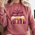 This Is My Storybook Character Costume Comfort Colors Sweatshirt Orchid
