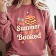 My Summer Is All Booked Book Lover Reading Vacation 2025 Comfort Colors Sweatshirt Orchid My Summer Is All Booked Book Lover Reading Vacation 2025 Comfort Colors Sweatshirt Orchid