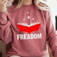 I Survived Reading Banned Books And All I Got Was Smarter Comfort Colors Sweatshirt Orchid