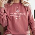Teacher Haunted By 6-7 Halloween 6 7 Reading Book 67 Comfort Colors Sweatshirt Orchid