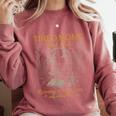 Tired Mom Book Club Running On Coffee Chaos And Chapters Comfort Colors Sweatshirt Orchid